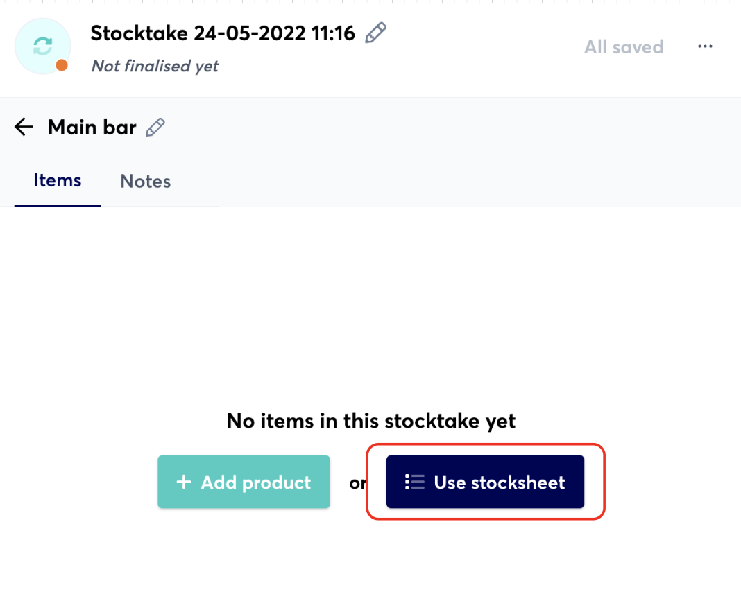 create and rename stocksheets using growzye stock control software