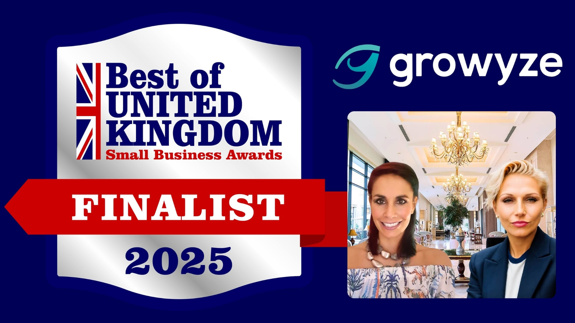 growyze Named Finalist in the 2025 Best of UK Small Business Awards