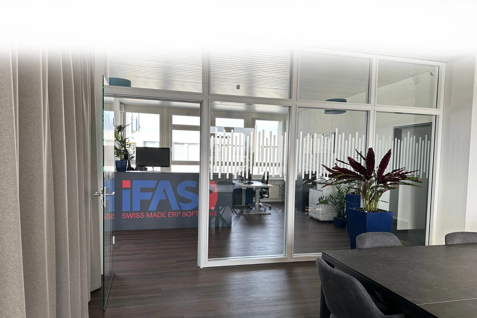 IFAS ERP AG Schweiz Empfang