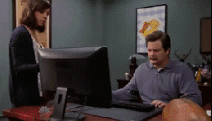 Ron from parks and rec