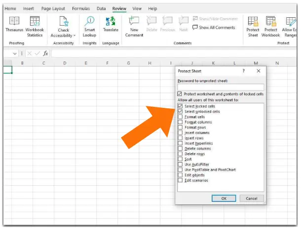 Why lock cells in Excel?