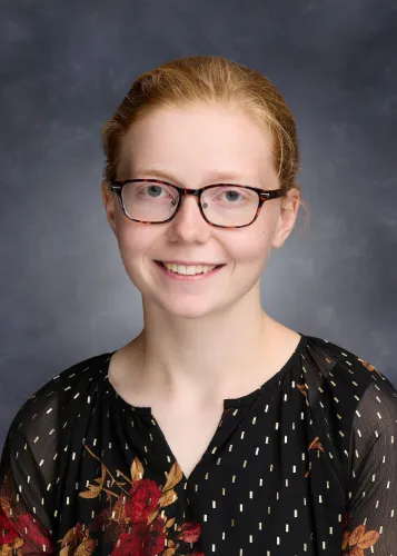 Head shot of Joanna Huttar.