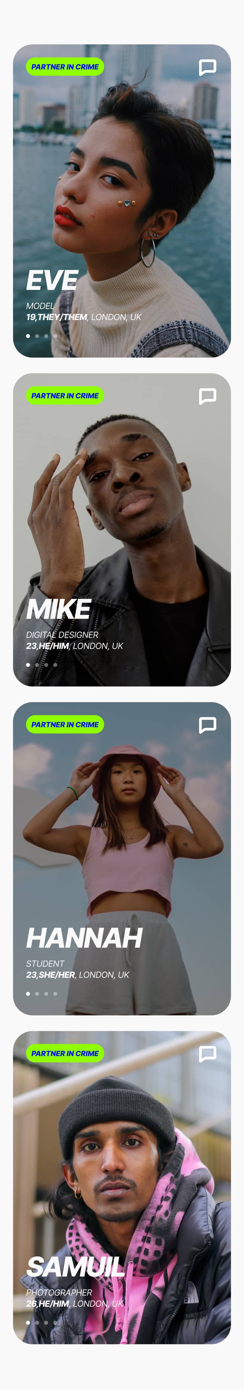 POSSE app screen