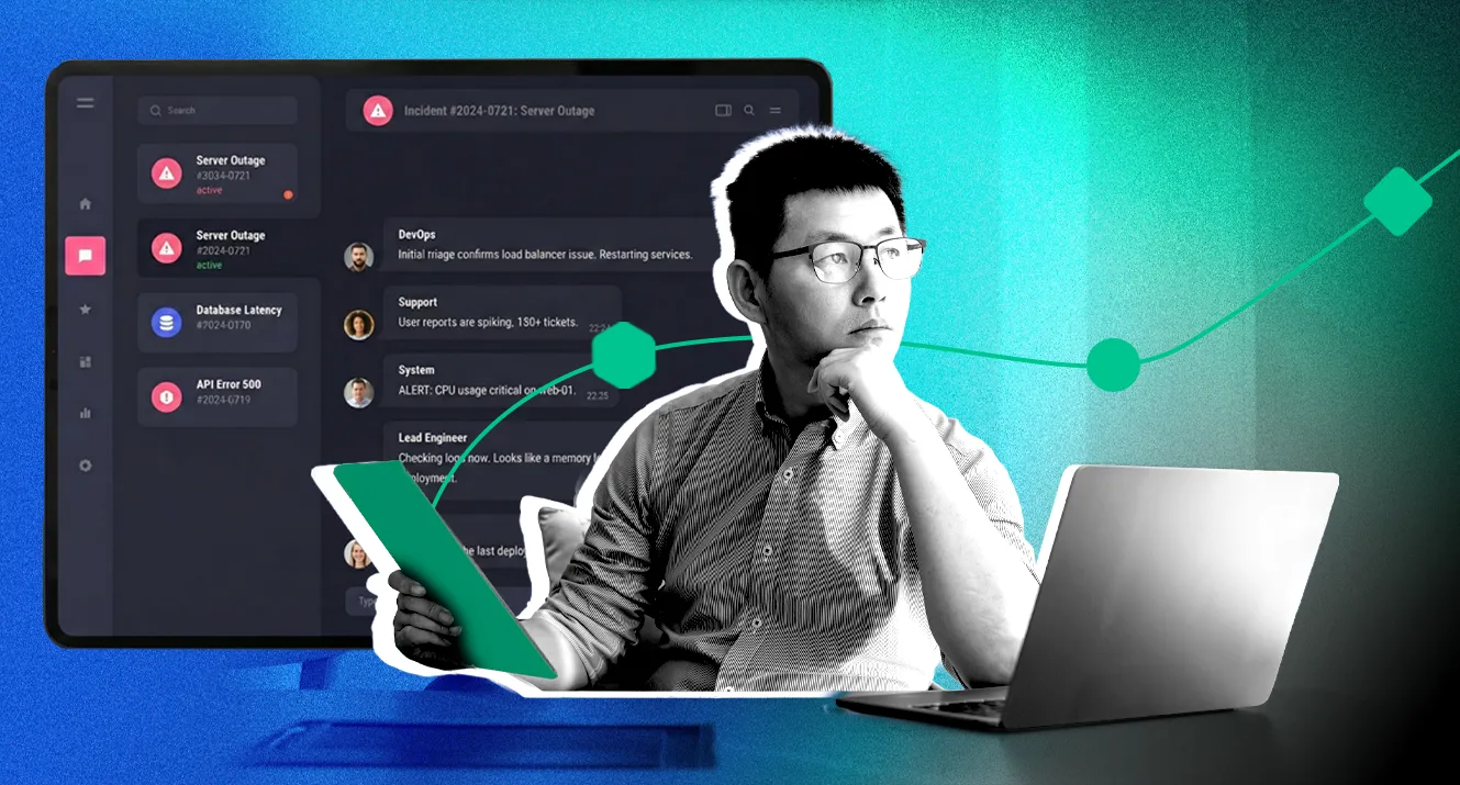 Runbook-based major incident management orchestration