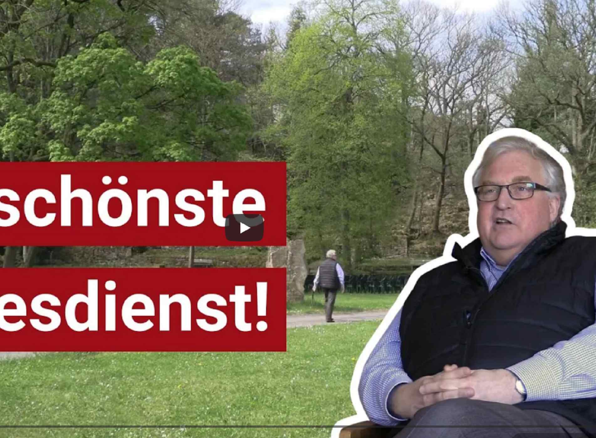 Pater Olav Hamelinck SCJ im Klosterpark