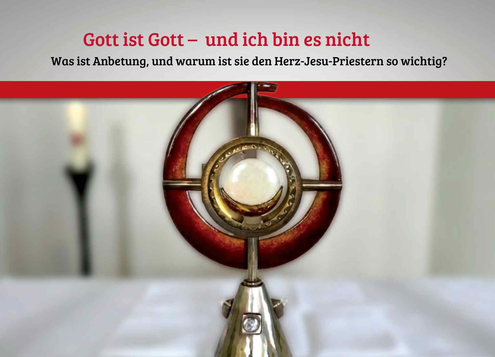 Titelbild, Monstranz