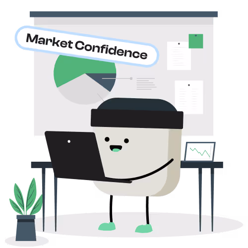 With the help of Socialplug's DexView Trending you can improve Market Confidence