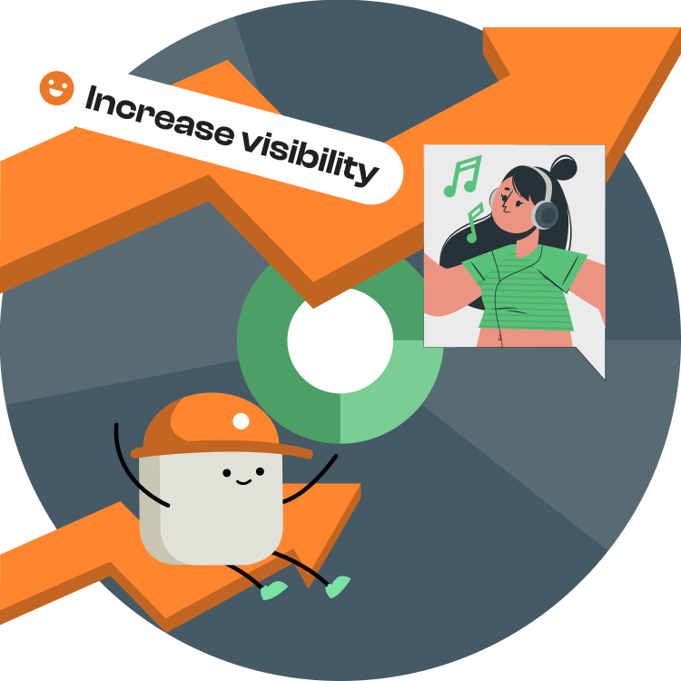 Get free soundcloud plays to increase track visibility