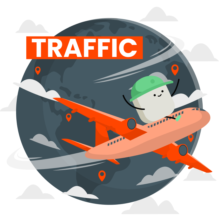 Holen Sie sich mehr Traffic