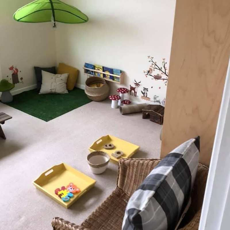 play area at the nursery