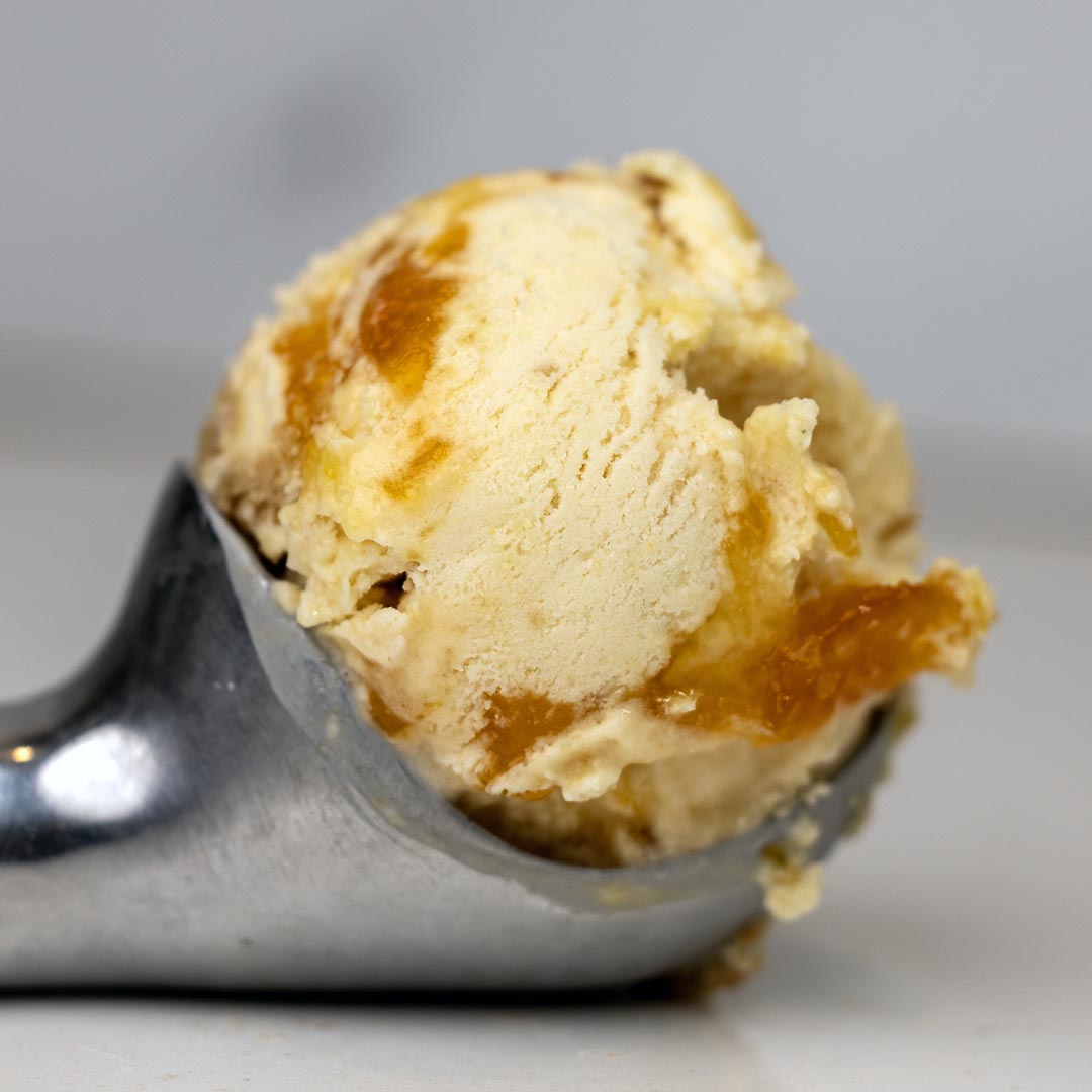 Peach Cobbler Ice Cream