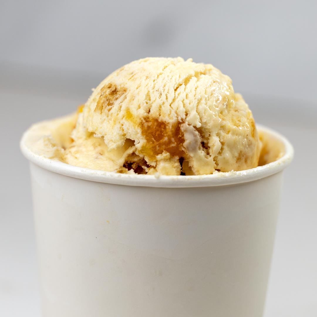 Peach Cobbler Ice Cream
