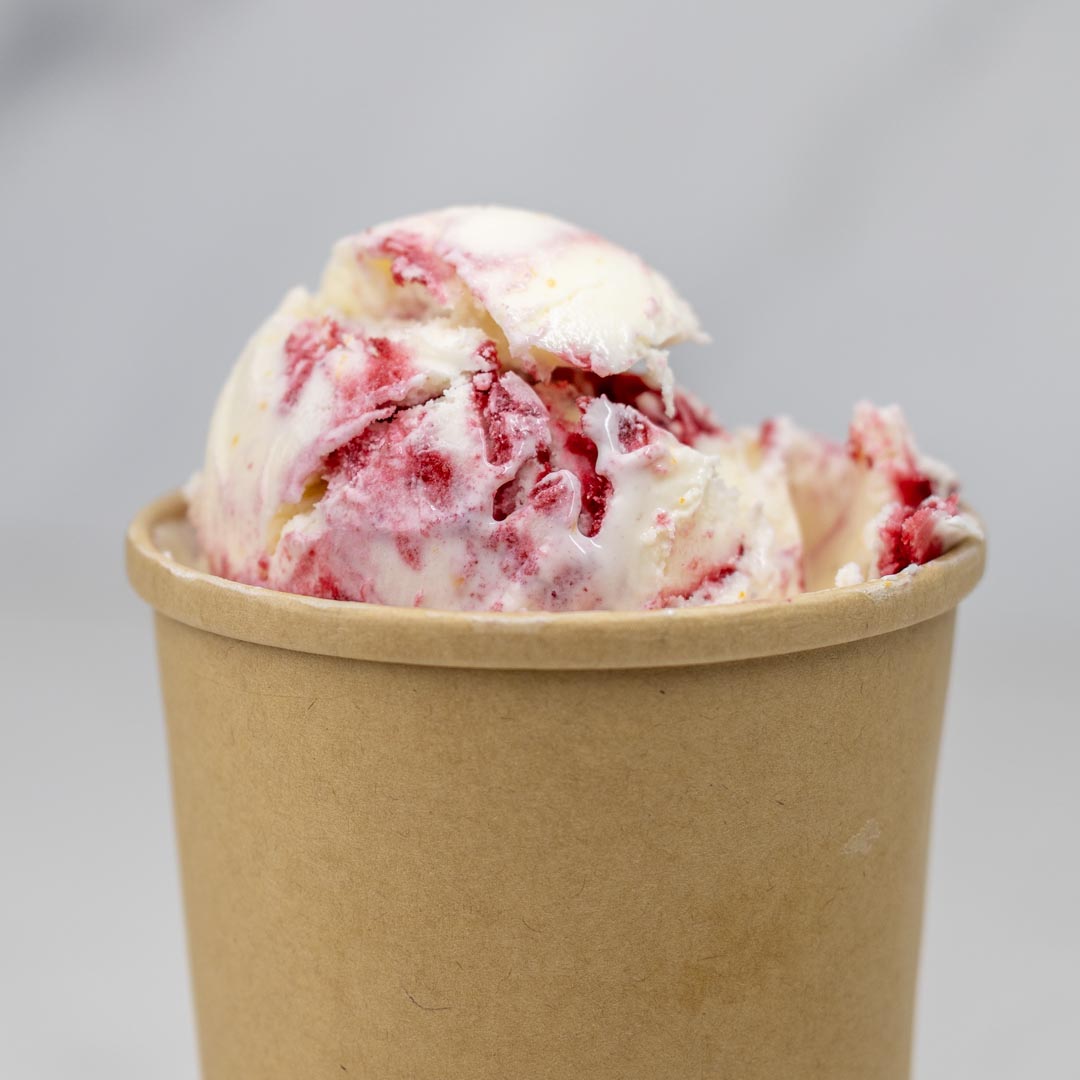 Cranberry Orange Ice Cream