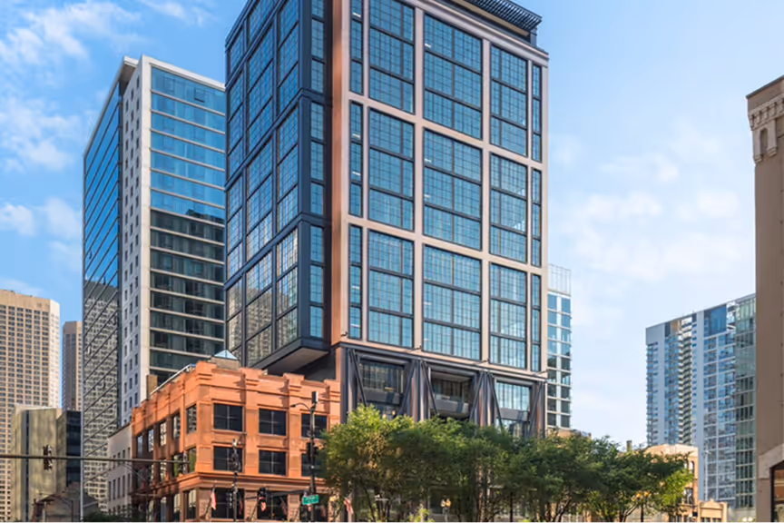 Exterior of Atomic Object’s Chicago office in downtown Chicago, Illinois