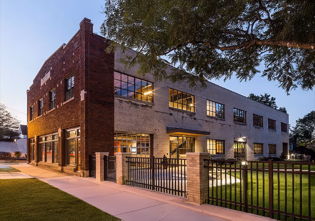 Atomic Object's Grand Rapids office building, showcasing the team’s dedication to custom software development.