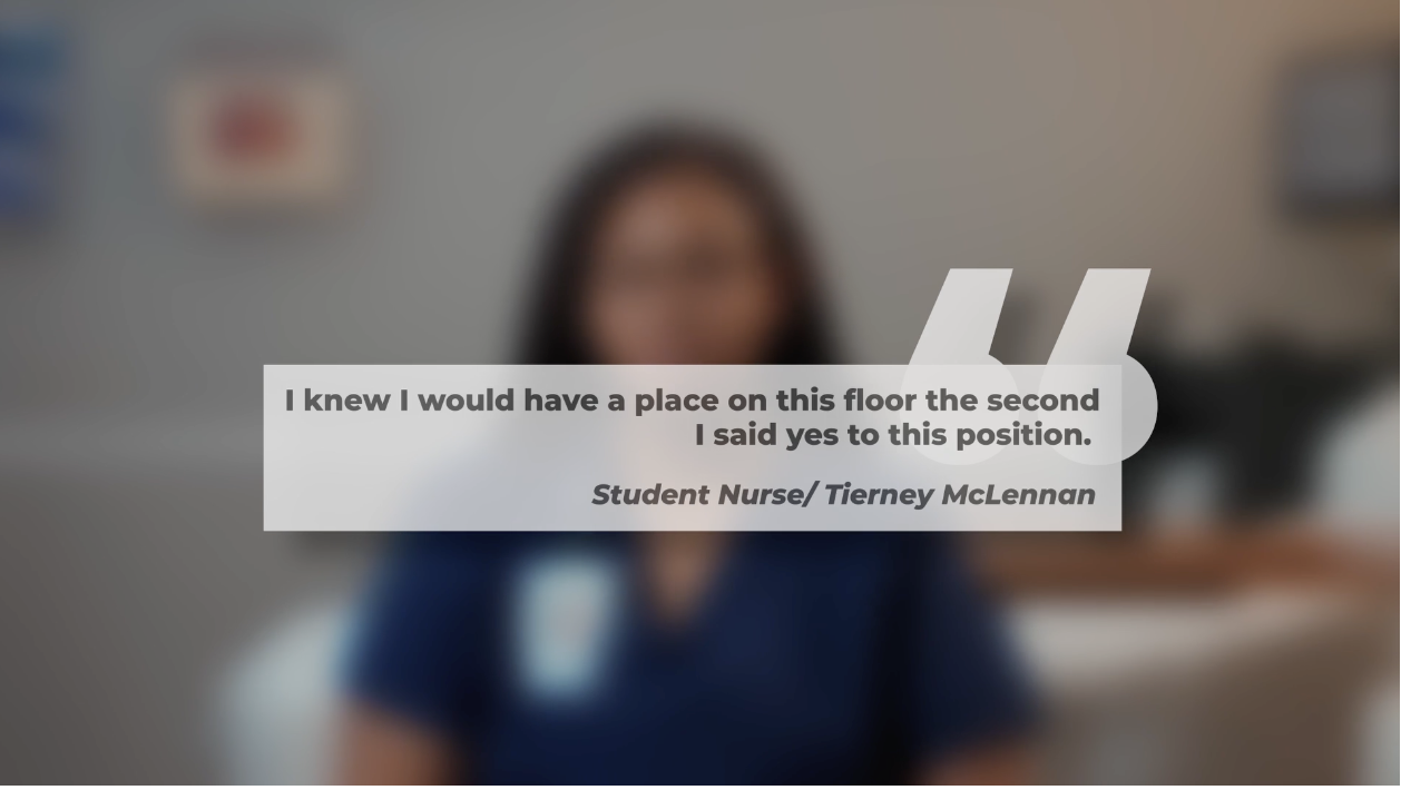Tierney McLennan- I knew I would have a place on this floor.