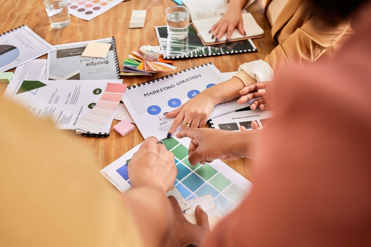 This document outlines strategies for a successful brand refresh by combining modern visuals with immersive technology and storytelling to deepen audience engagement. It emphasizes a strategy-first approach/