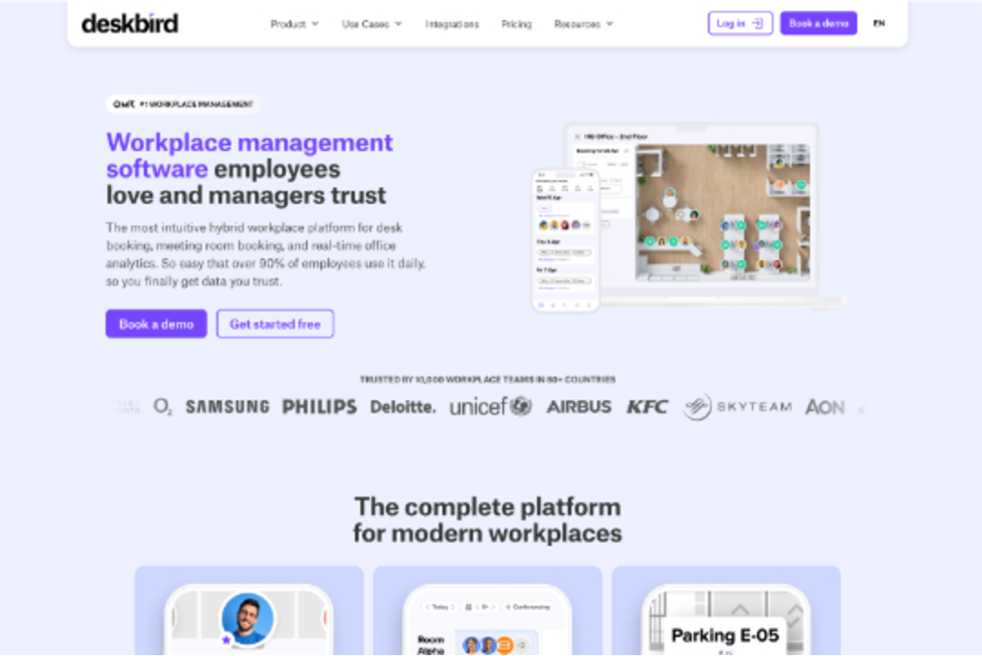 deskbird - Office software (SaaS) thumbnail