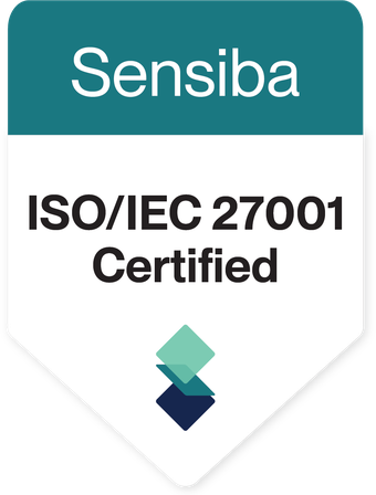 Insigne du certificat ISO 27001