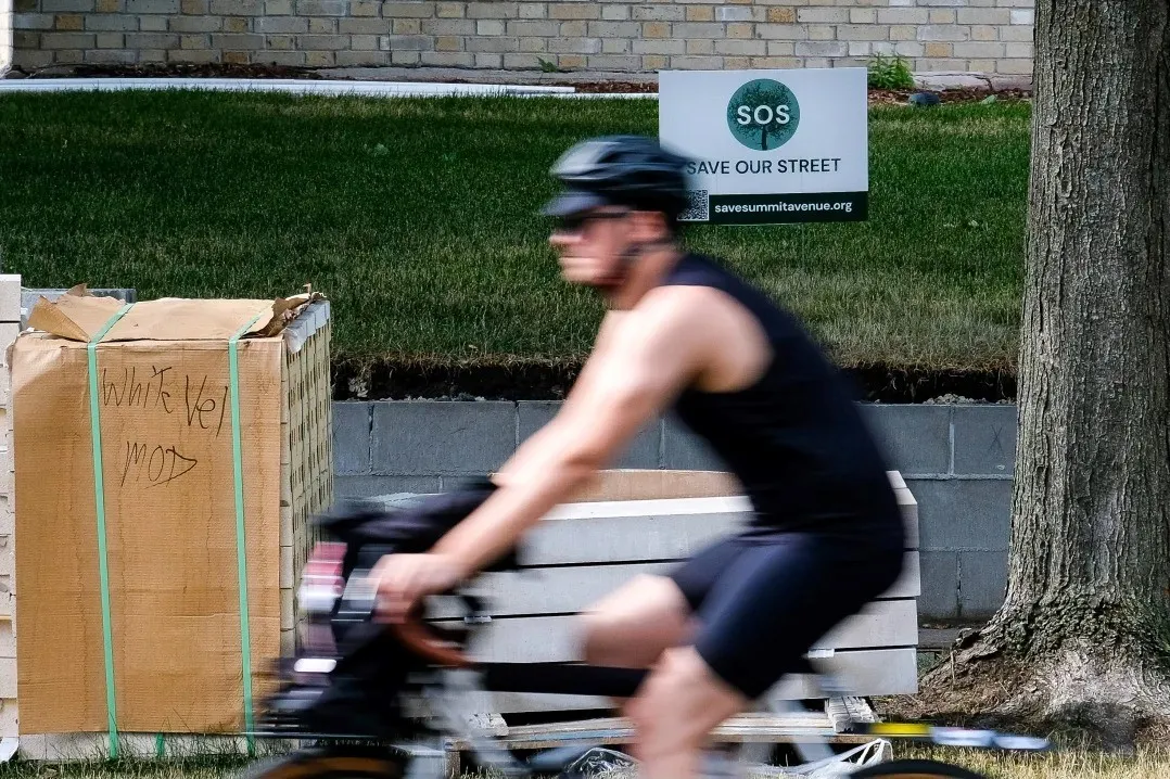 City Altered Criteria to Accelerate Summit Avenue Bike Trail, Opponents Claim