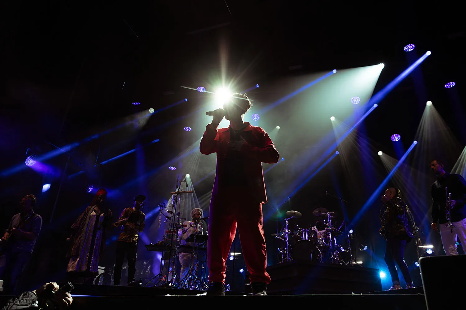 Photographie de concert au festival de musique Mégascène en Loire-Atlantique