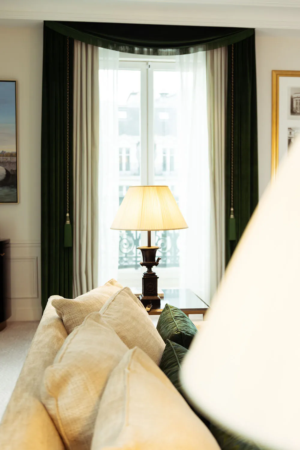 Reportage photo interview dans un bel hôtel de luxe, détails de décoration