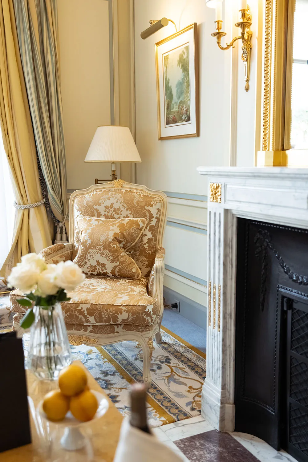 Reportage photo lifestyle, détails de décoration, Ritz Paris