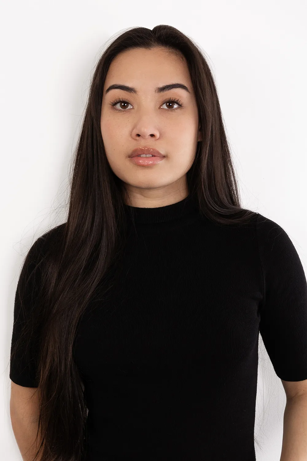 shooting polas mannequin à Paris portrait rapproché