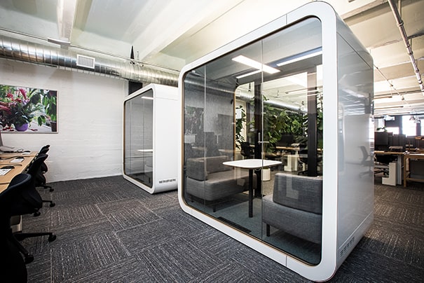 Modern office pods