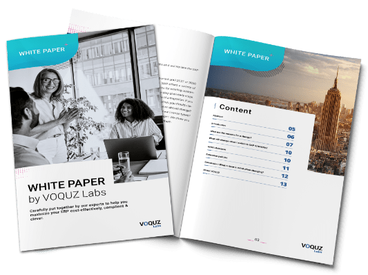 Tablet showing the cover page of the document