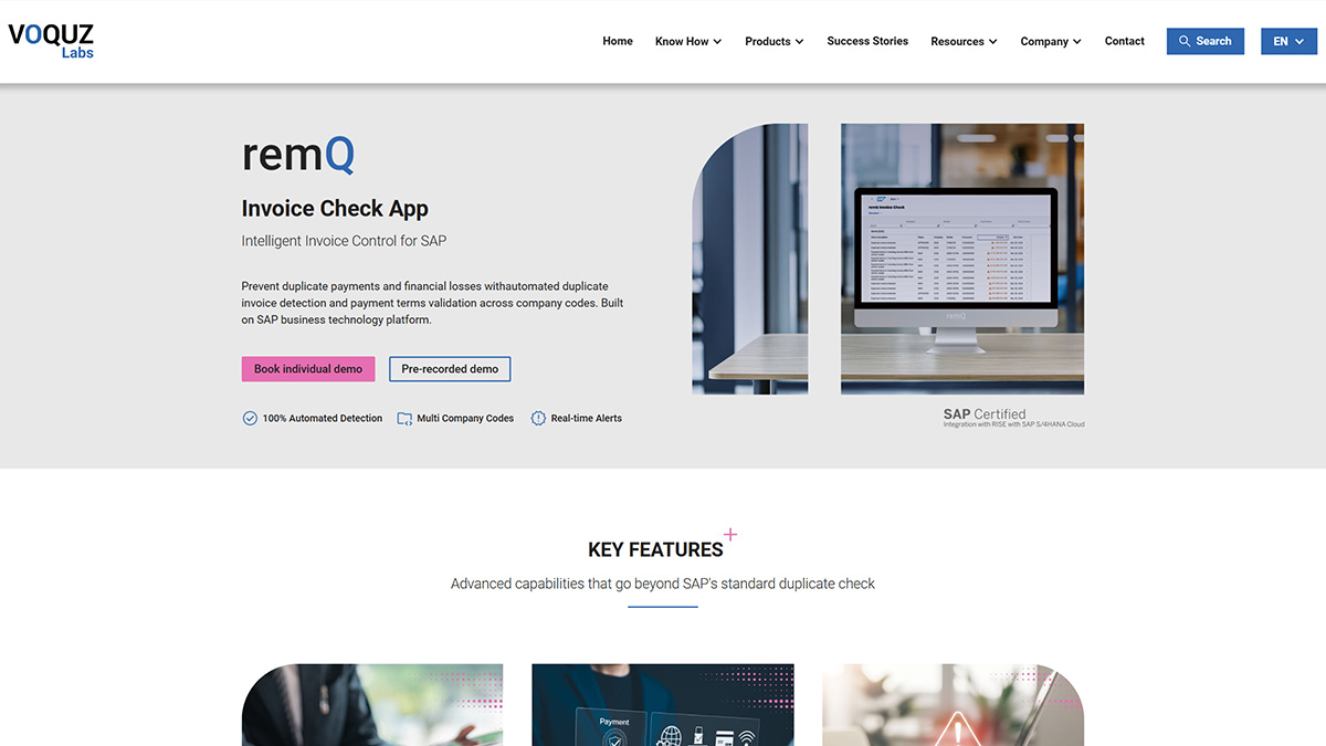 Rust Check Invoice remQ Invoice Check App