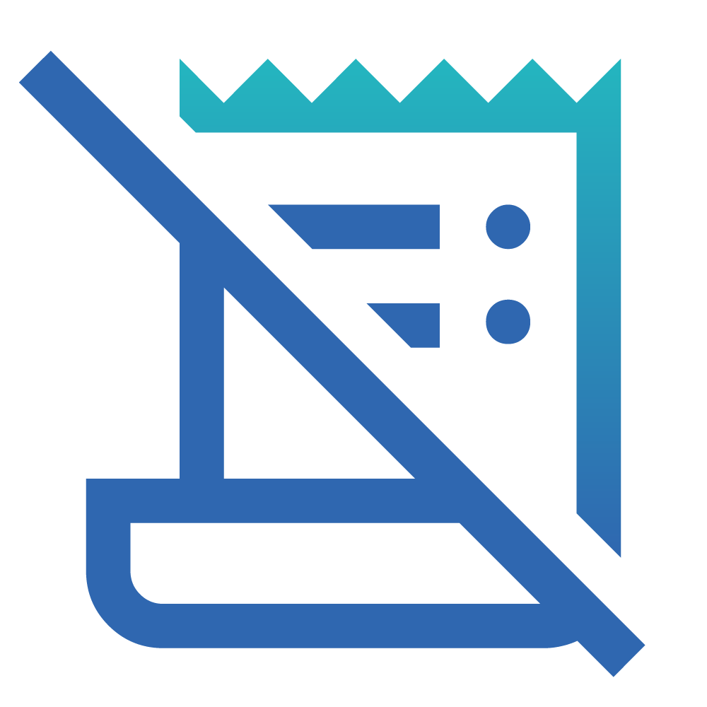 No Receipt Icon