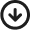 Orange curved arrow pointing right on white background.