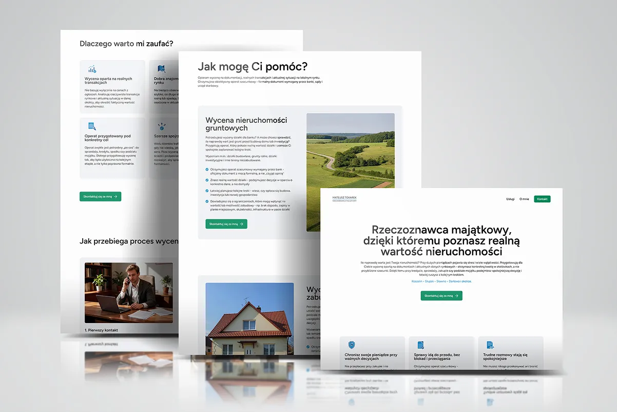 Strona internetowa Rzeczoznawcy Majątkowego