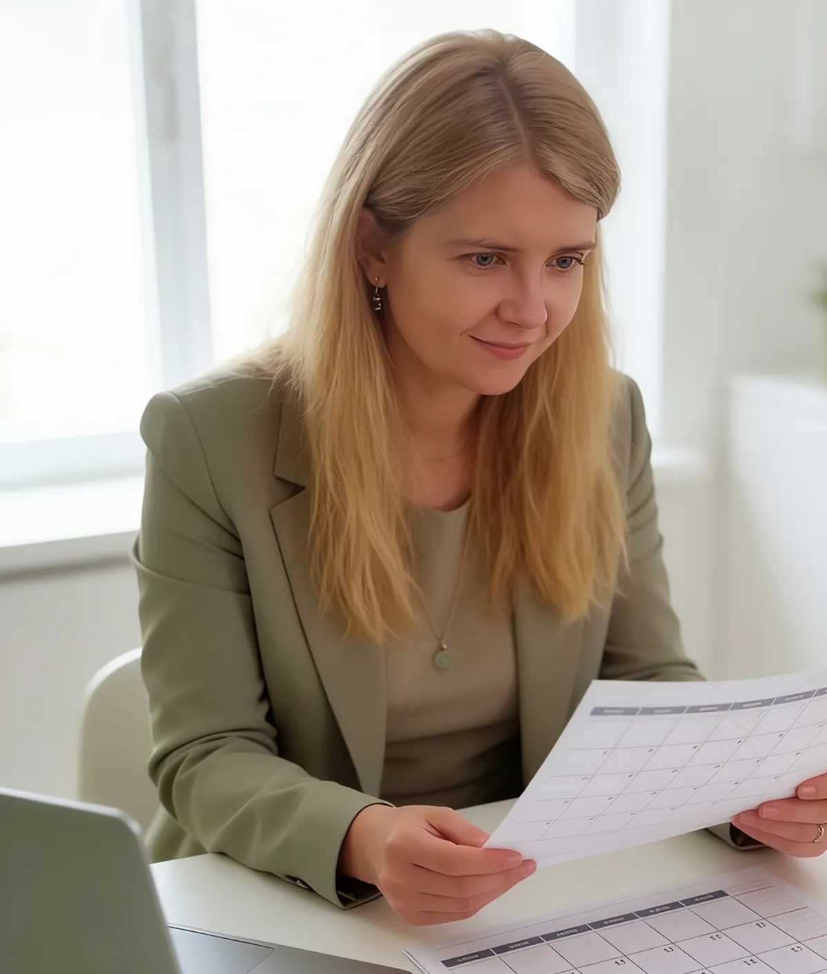 Karolina Pobłocka, projektantka stron internetowych i specjalistka SEO, przy pracy nad bezpieczną migracją strony na nowy hosting