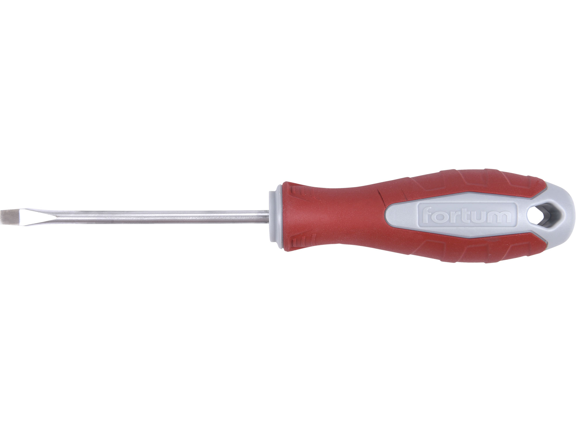 csavarhúzó lapos, S2 acél, mágneses; 5×100mm, FORTUM