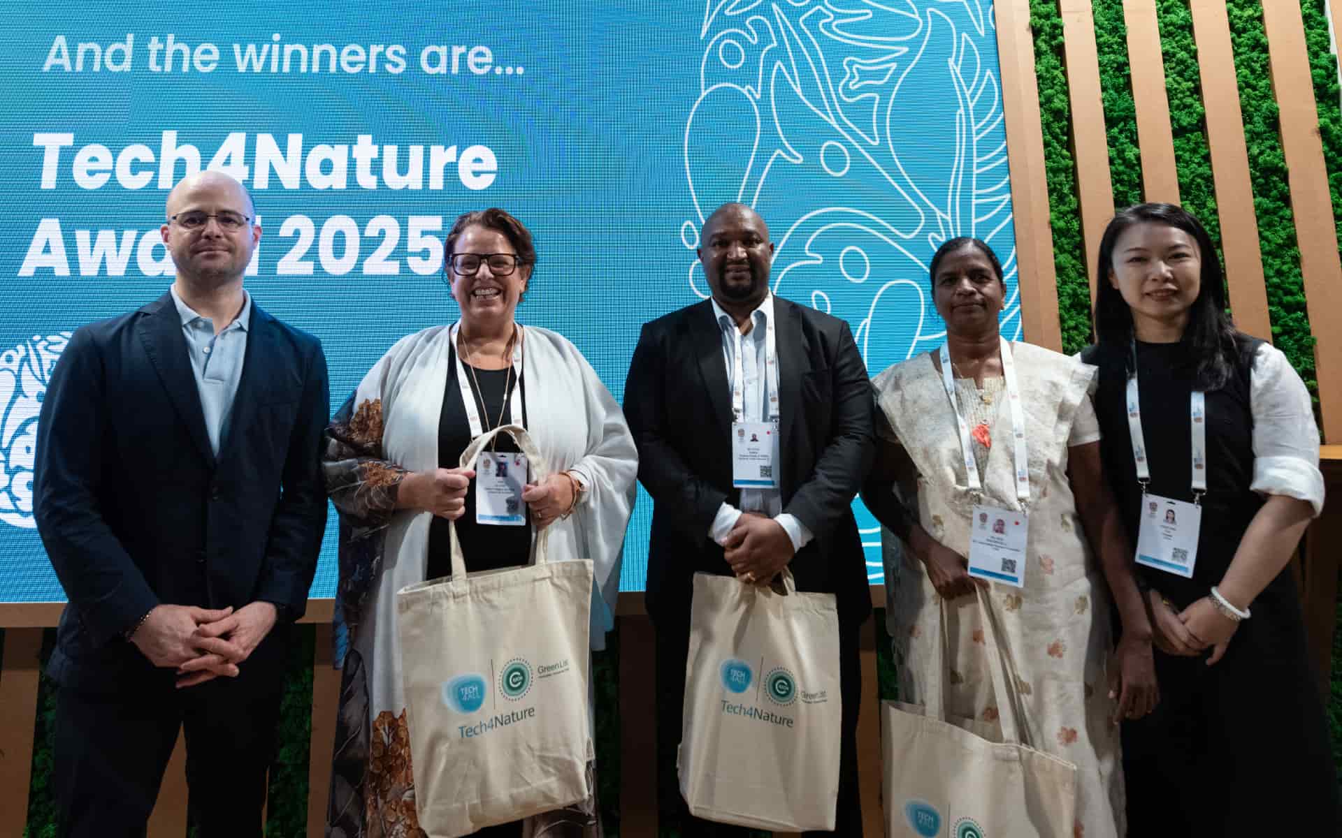 IUCN Tech4Nature Award Winners