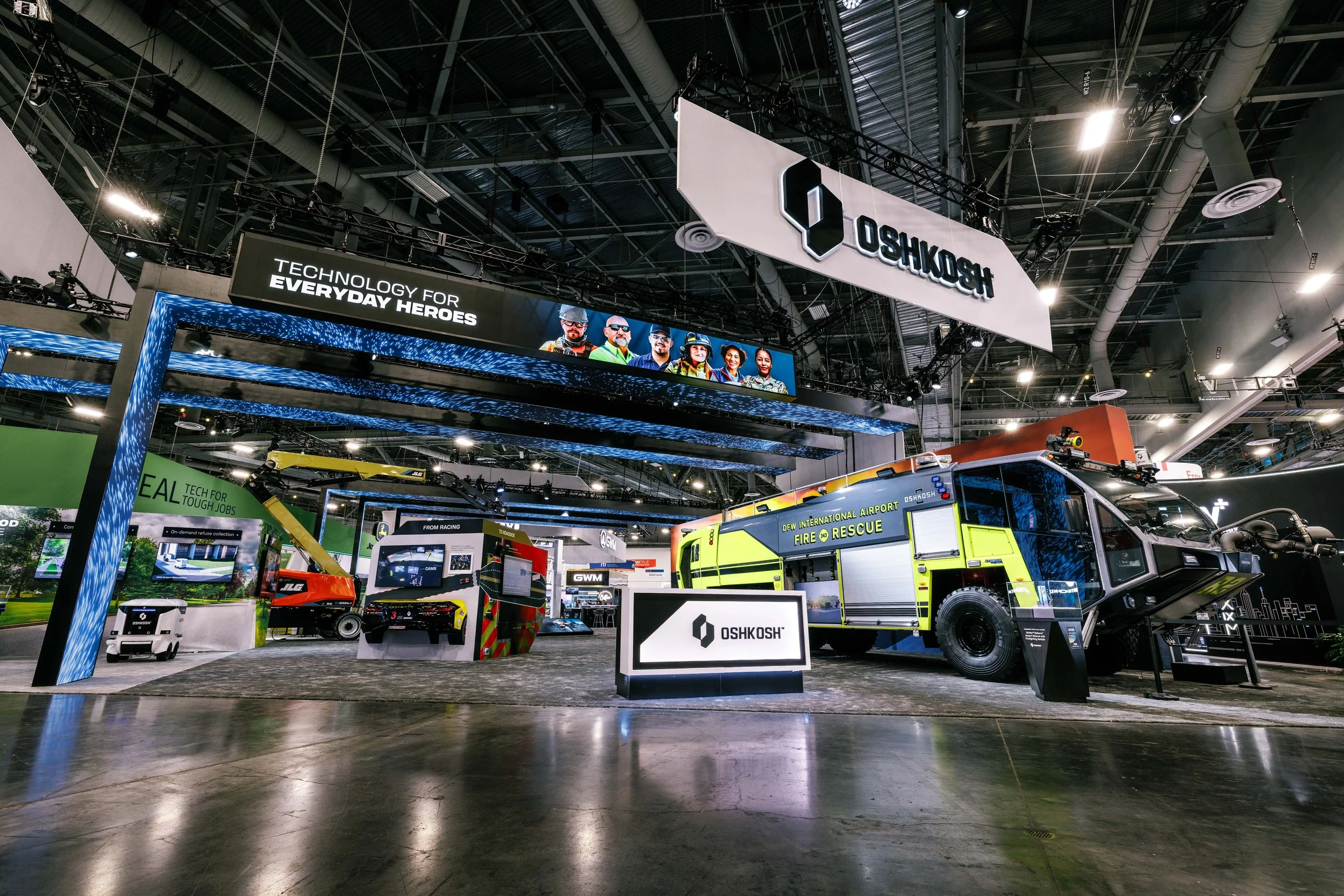 Oshkosh brings autonomy, AI, connectivity, and electrification to the toughest jobs at CES 2026
