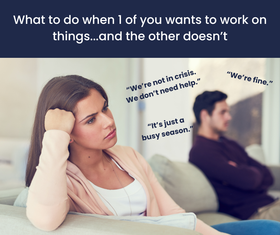 What to Do When Your Partner Doesn’t Want to Grow