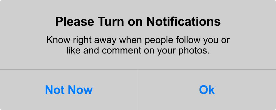 Company is Nagging for notifications