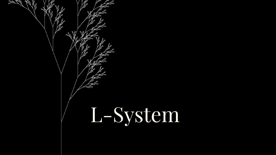 An illustration of the L-system result