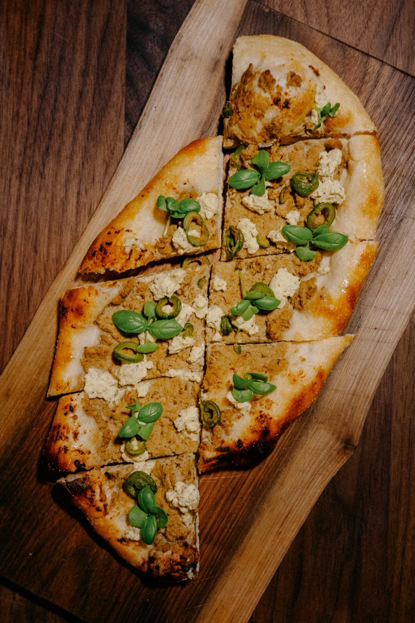 Flatbread at Avelo in Toronto shot by Jasmine Tam