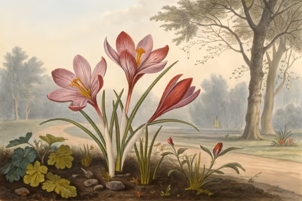How To Grow Saffron Crocus
