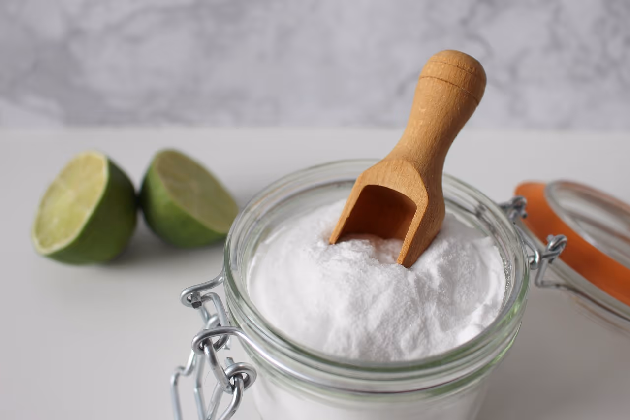 Spoonful of cream of tartar powder.