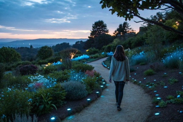 Introducing bioluminescent plants—I've personally observed subtle ambient garden illumination, safely reducing dependency on electric outdoor lighting pathways at night.