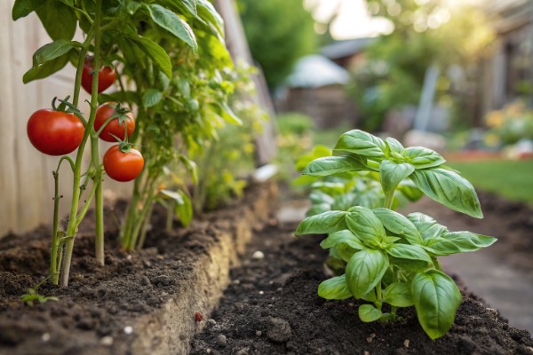 Planting basil beside garden tomatoes genuinely reduced pest issues and noticeably improved my tomato yields, demonstrating practical companion planting benefits.