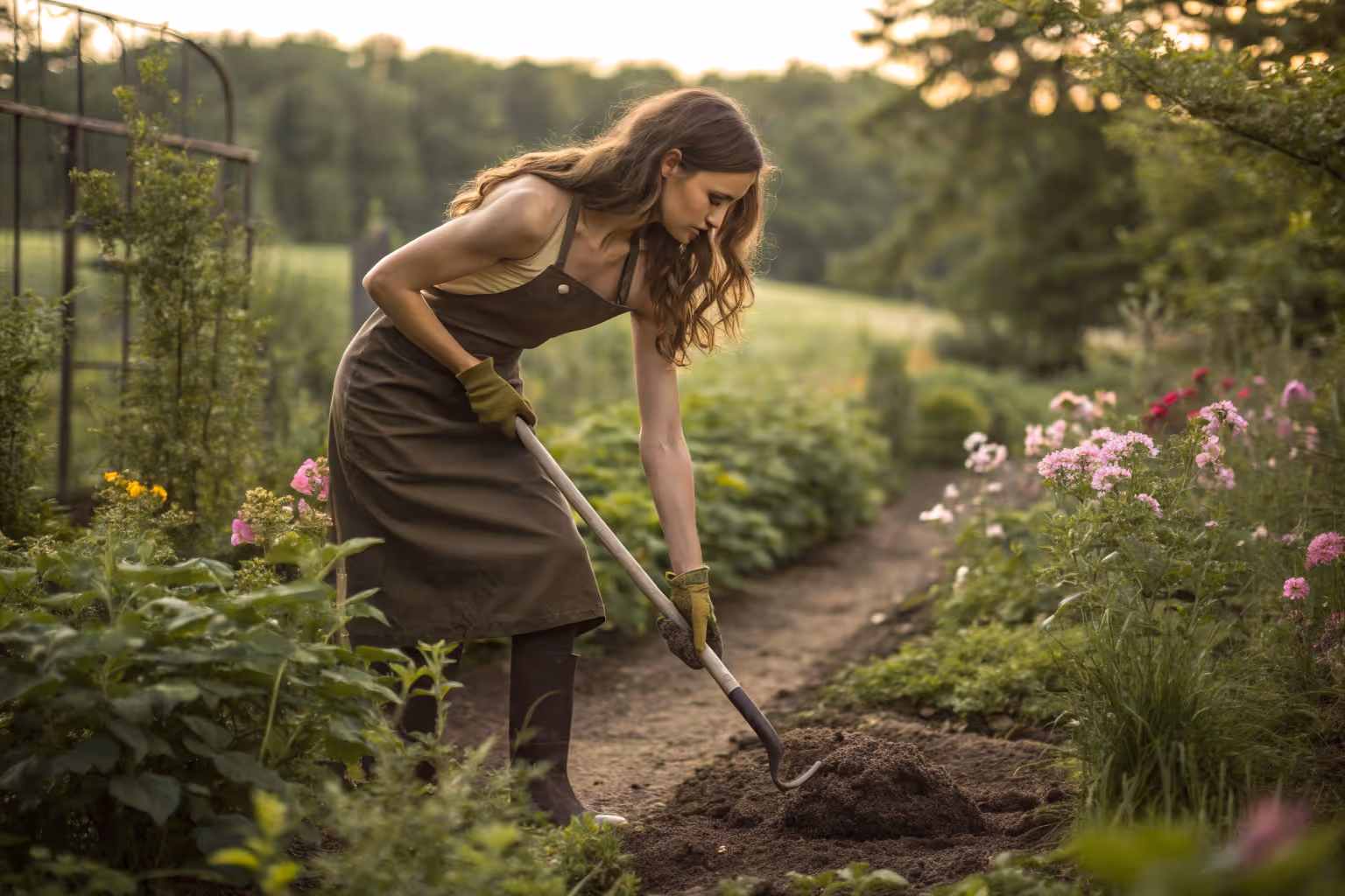 Using a hand cultivator boosts soil aeration and lets me easily remove weeds around delicate plants.