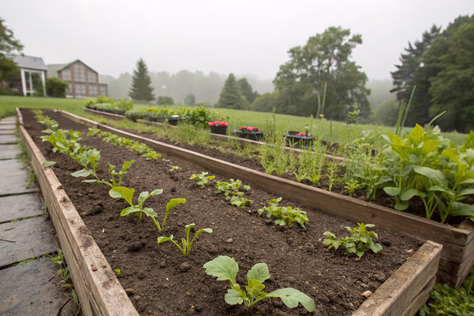 In July, sow fast-growing greens like arugula and radishes—I consistently harvest tasty crops by September.