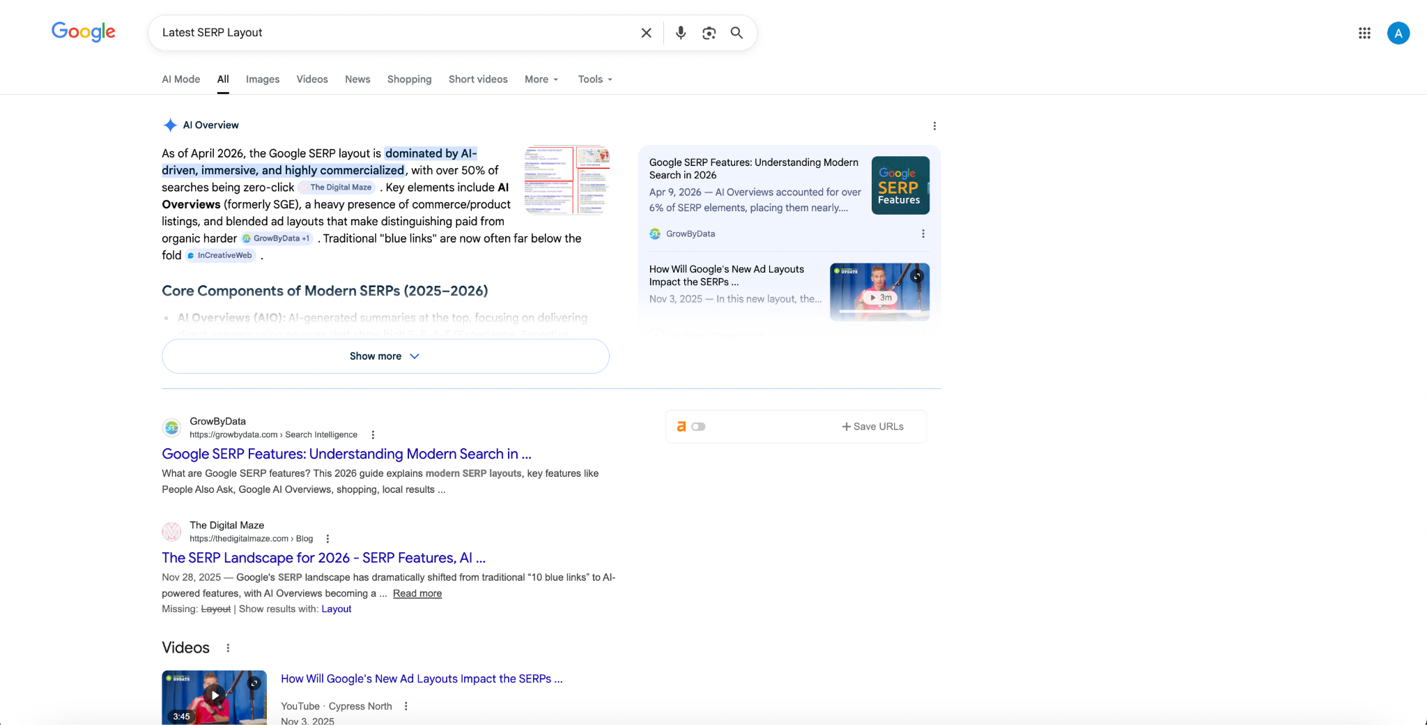 Navigating the New SERP Layout: AI Search Results & AI Overviews img