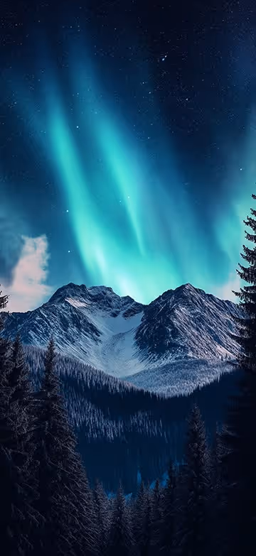 scenery mountain wallpaper from the Thematica wallpaper app